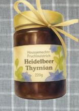 Lade das Bild in den Galerie-Viewer, Heidelbeer Thymian Konfitüre (4 Gläser)
