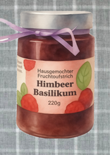 Lade das Bild in den Galerie-Viewer, Himbeer Basilikum Konfitüre (4 Gläser)
