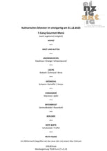 Lade das Bild in den Galerie-Viewer, Ticket für &quot;Kulinarisches Silvester im einzigartig&quot; am 31.12.2025

